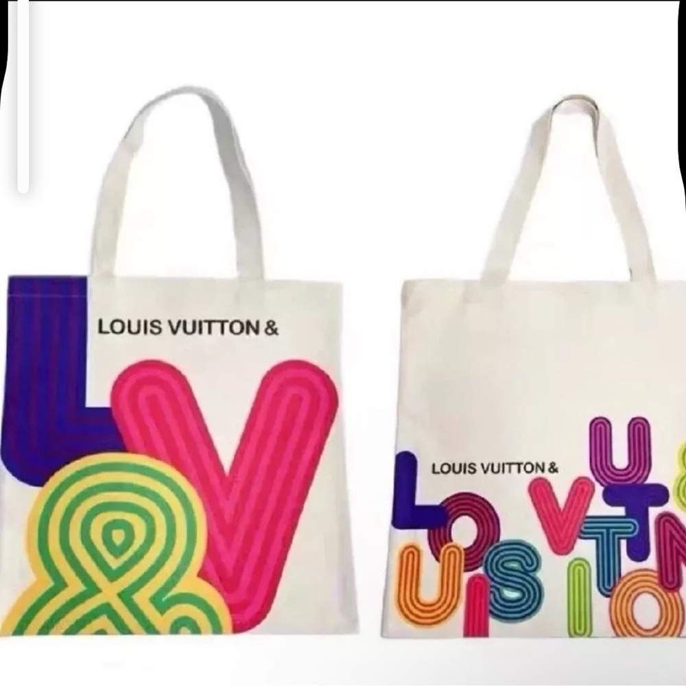 Brand New Louis Vuitton Multicolor Tote Bag - Picture 7 of 10